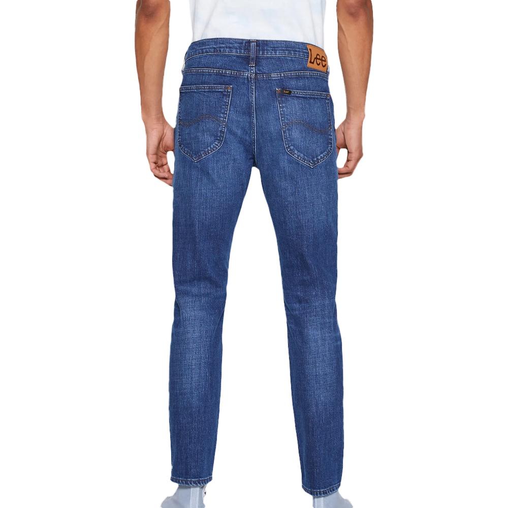 Jean Slim Bleu Homme Lee Austin Mid Diamond vue 2