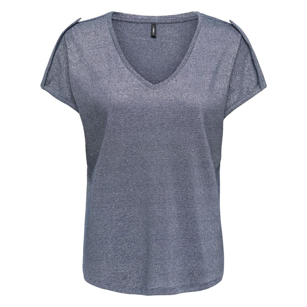 Damen-T-Shirt in Marineblau von Only Rabi günstig