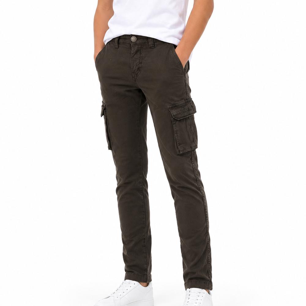 Paname Brothers Live Boy's Charcoal Grey Trousers affordable