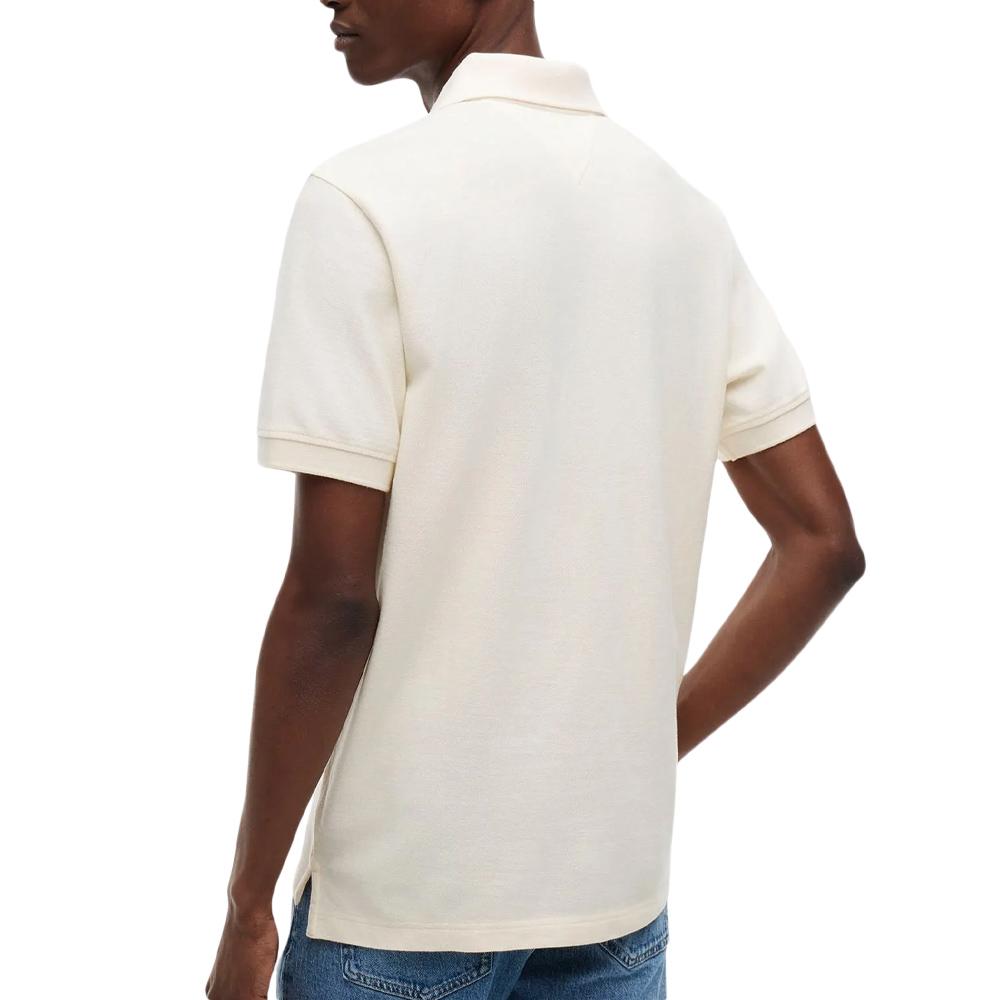 Polo Blanc Homme Tommy Hilfiger Regular vue 2