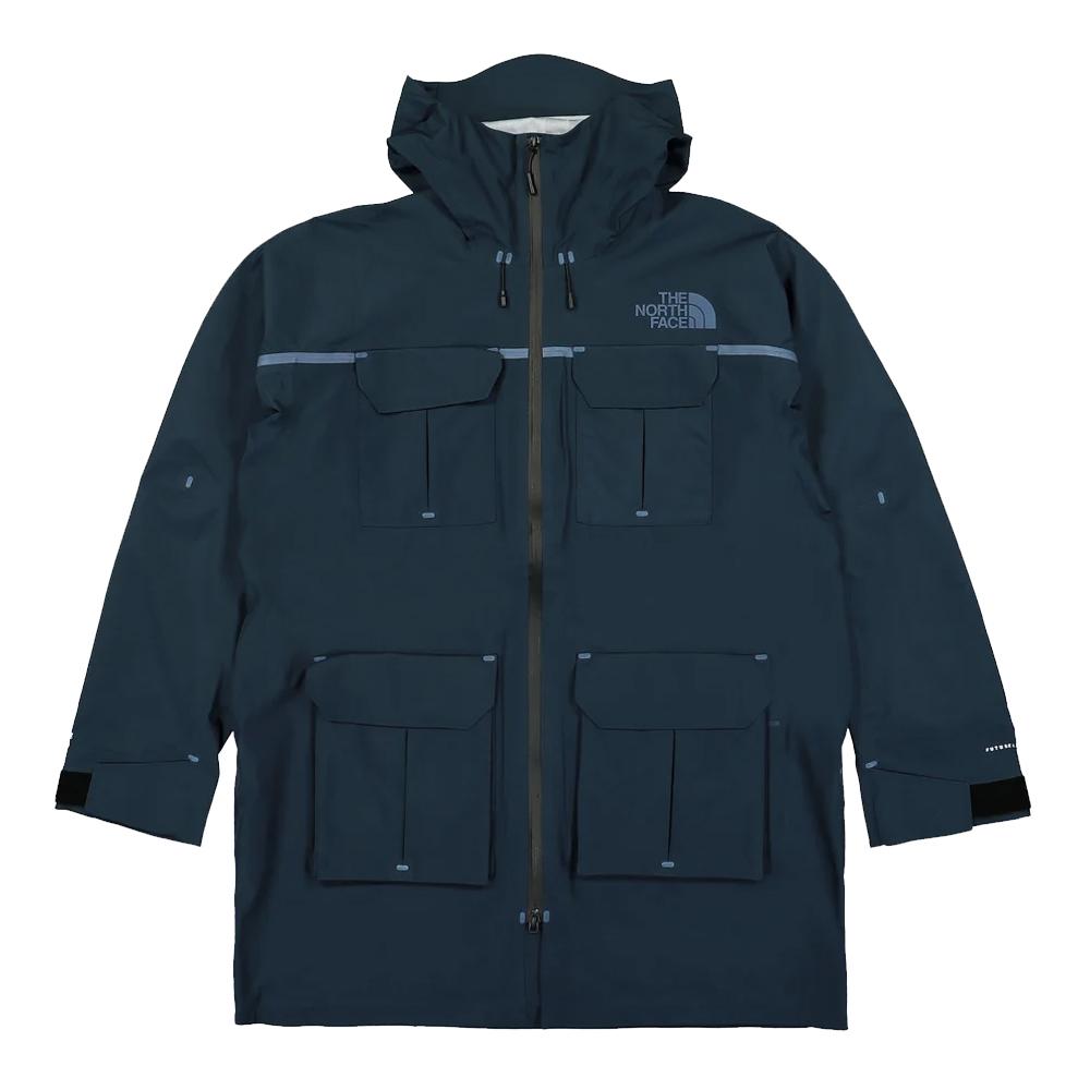 Parka azul marino para hombre The North Face Mountain barato