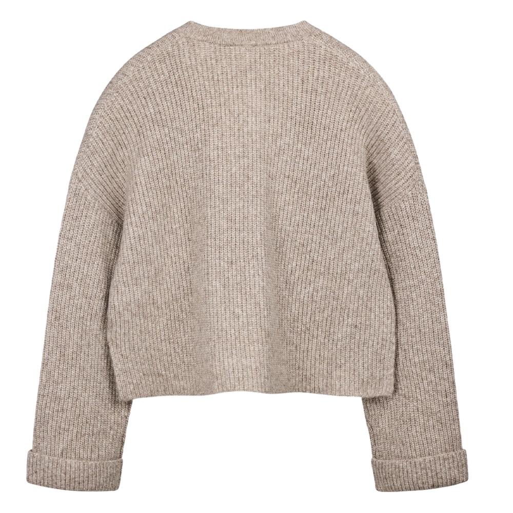 Gilet Taupe Femme Teddy Smith Gava vue 2