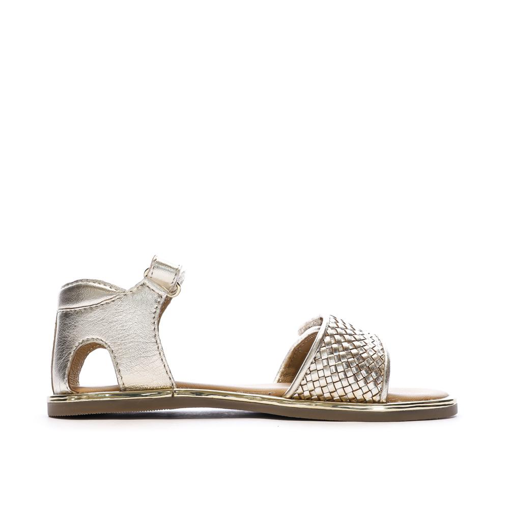 Sandalen Gold Mädchen Mod8 Mo Paolo Ansicht 2