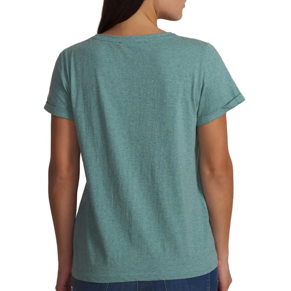 T-Shirt in Wassergrün für Damen TBS ADINATEE 29418 Ansicht 2