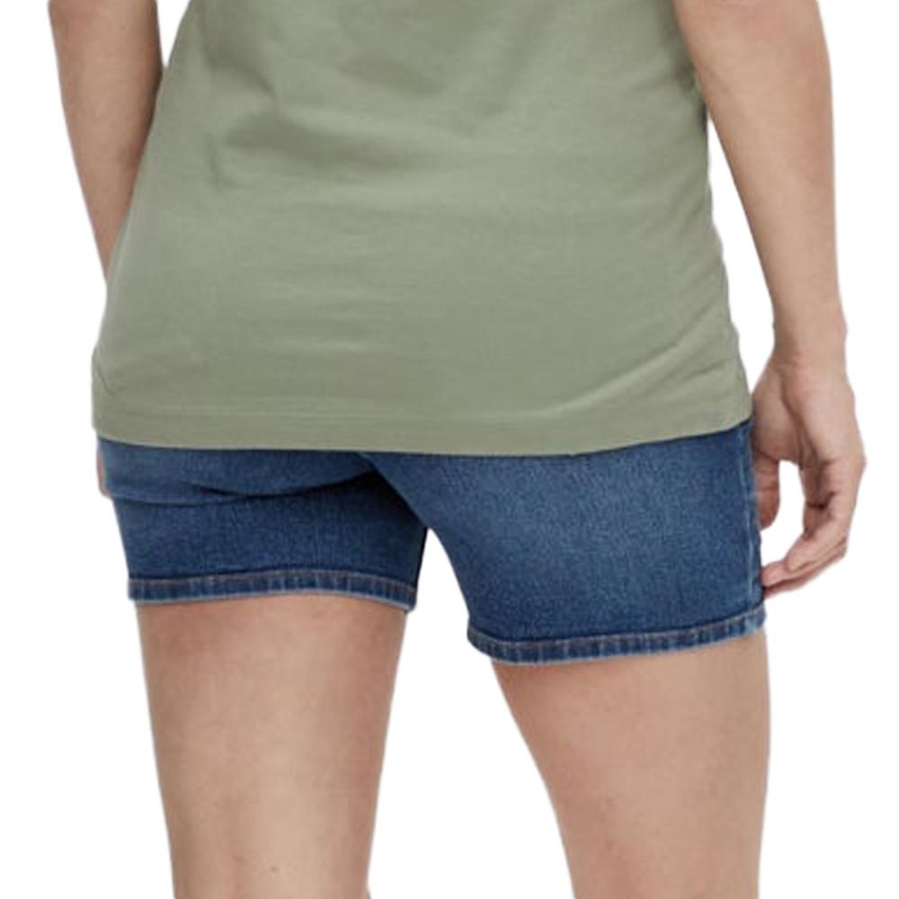Women's Blue Jeans Pregnancy Shorts Mamalicious Lamy Photo of the Espace des Marques %store% store - view of %key%