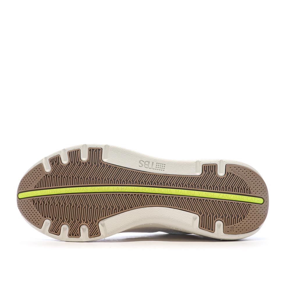 Baskets Beige Femme TBS JAZZEVO vue 5