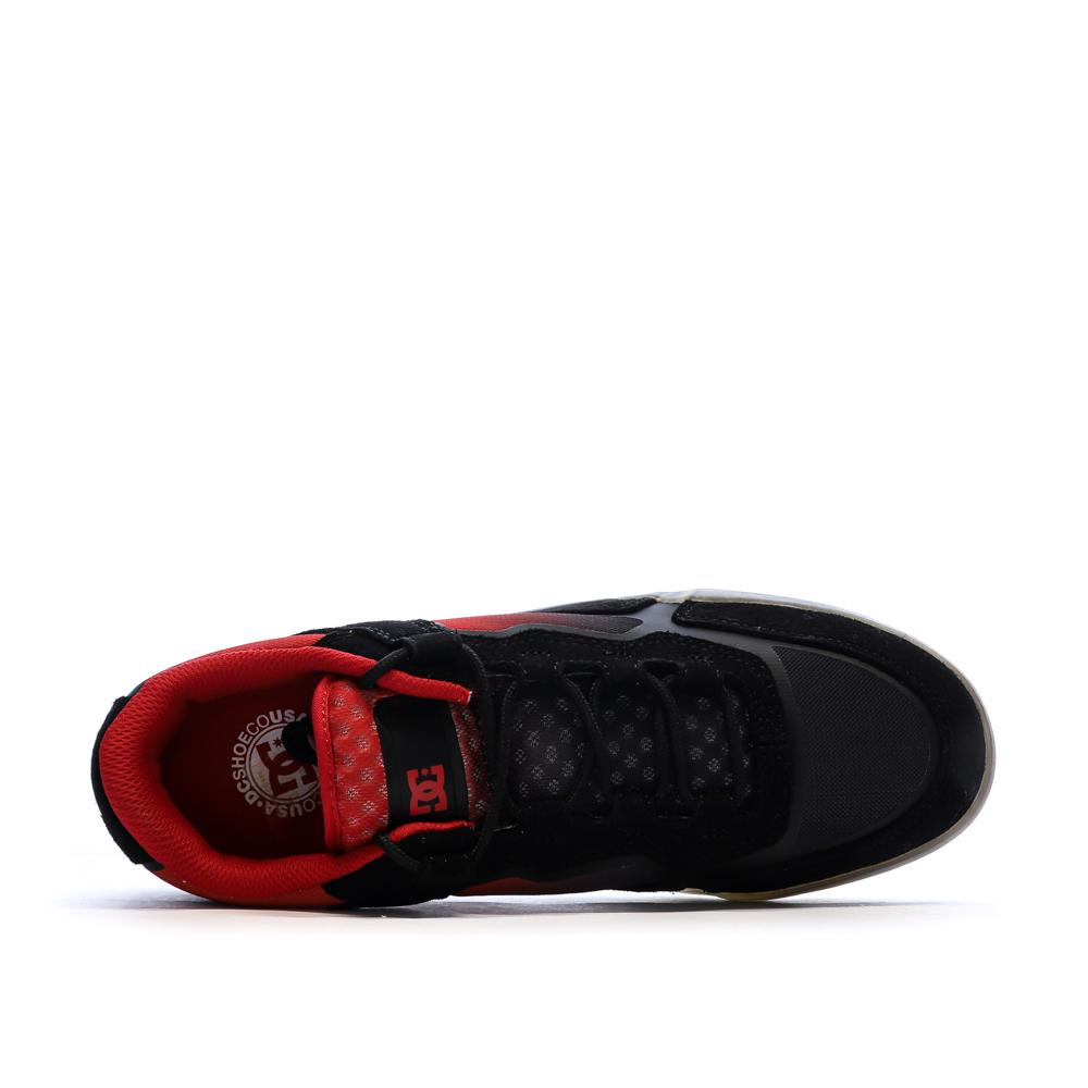 Schwarze/rote Herren-Sneaker von DC Shoes: DC Metric Ansicht 4