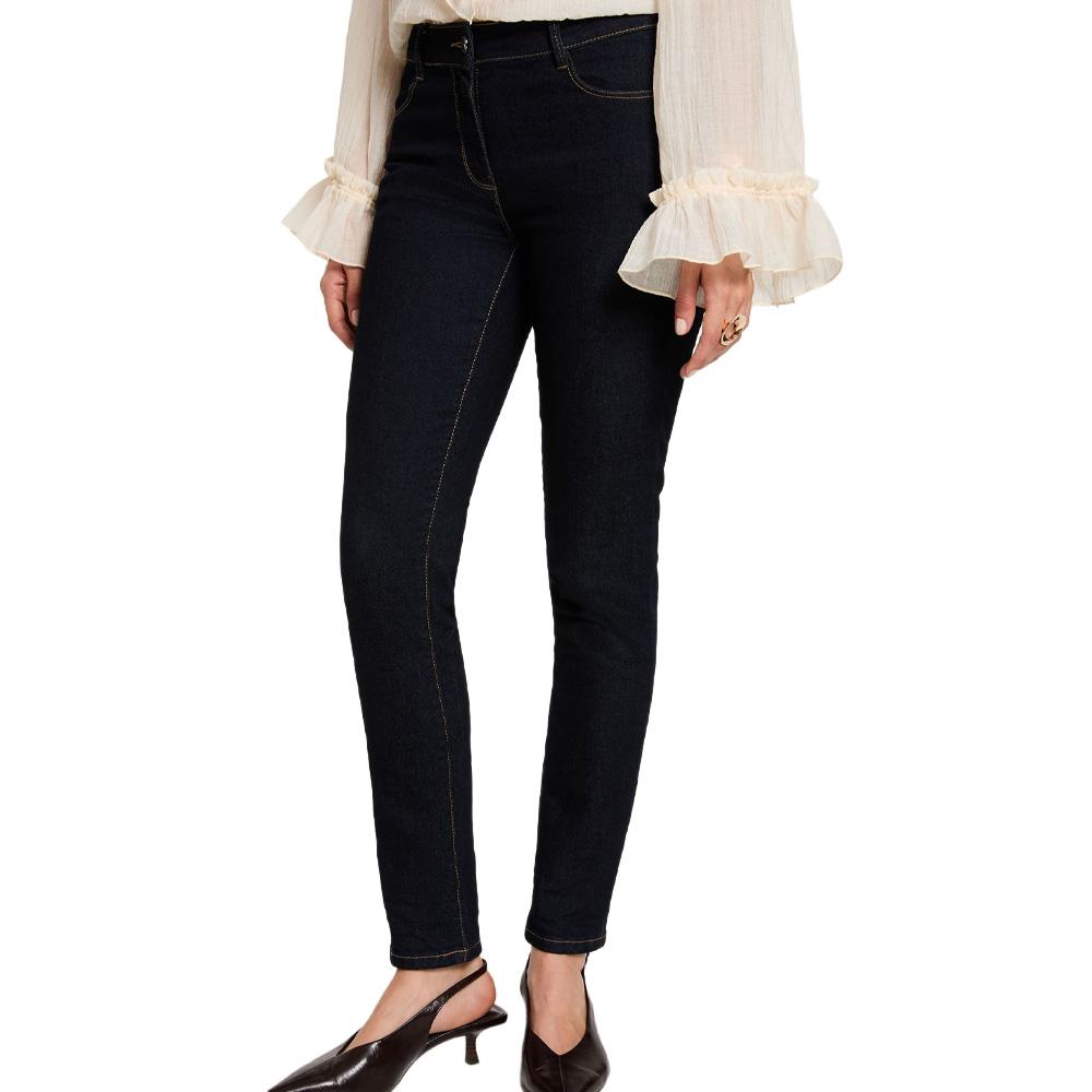 Jean Skinny Bleu foncé Femme Morgan PARDA1 pas cher