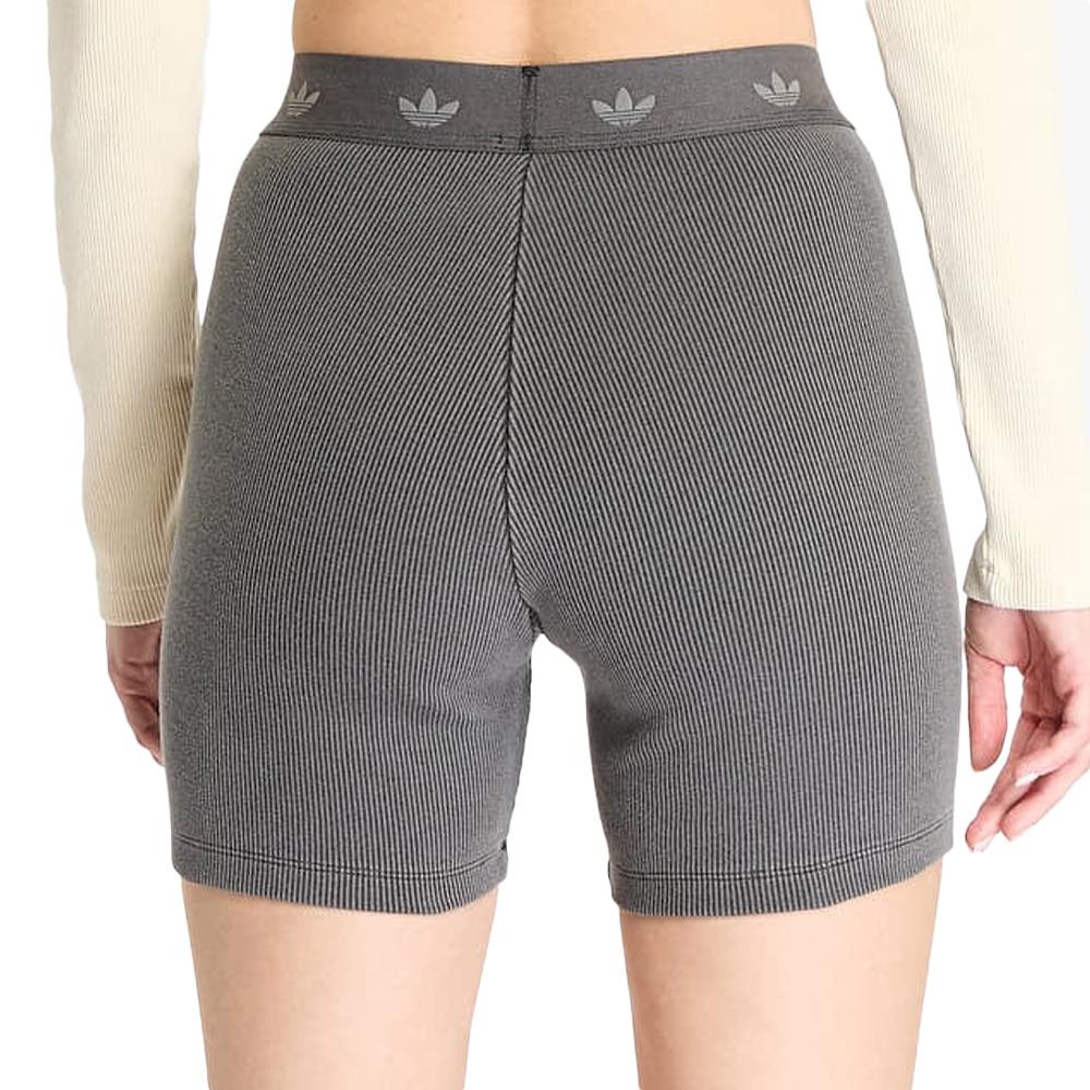 Pantalón Corto Adidas Botín Gris Mujer ver 2