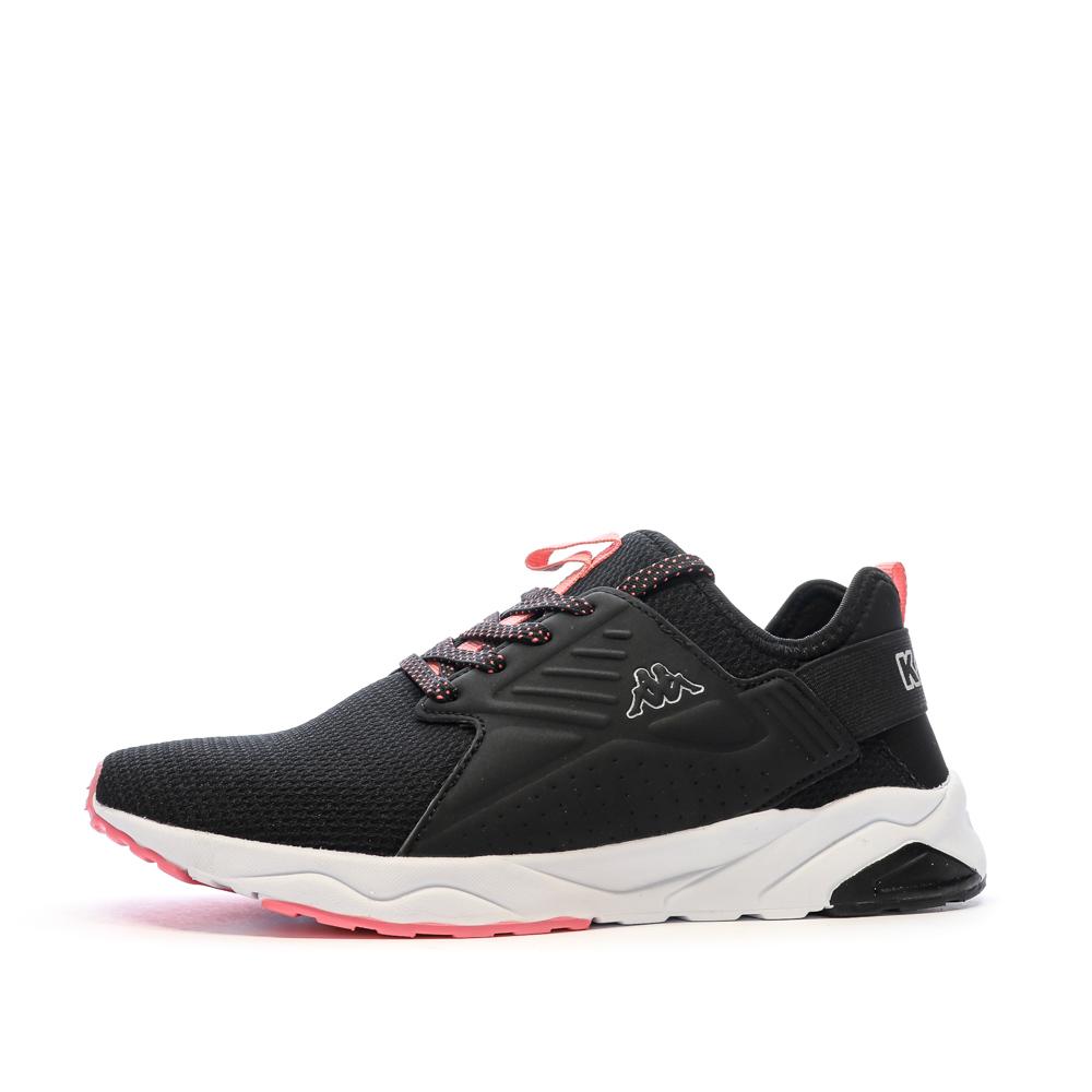 Sneakers Schwarz/Pink für Mädchen Kappa San Puerto Lace günstig