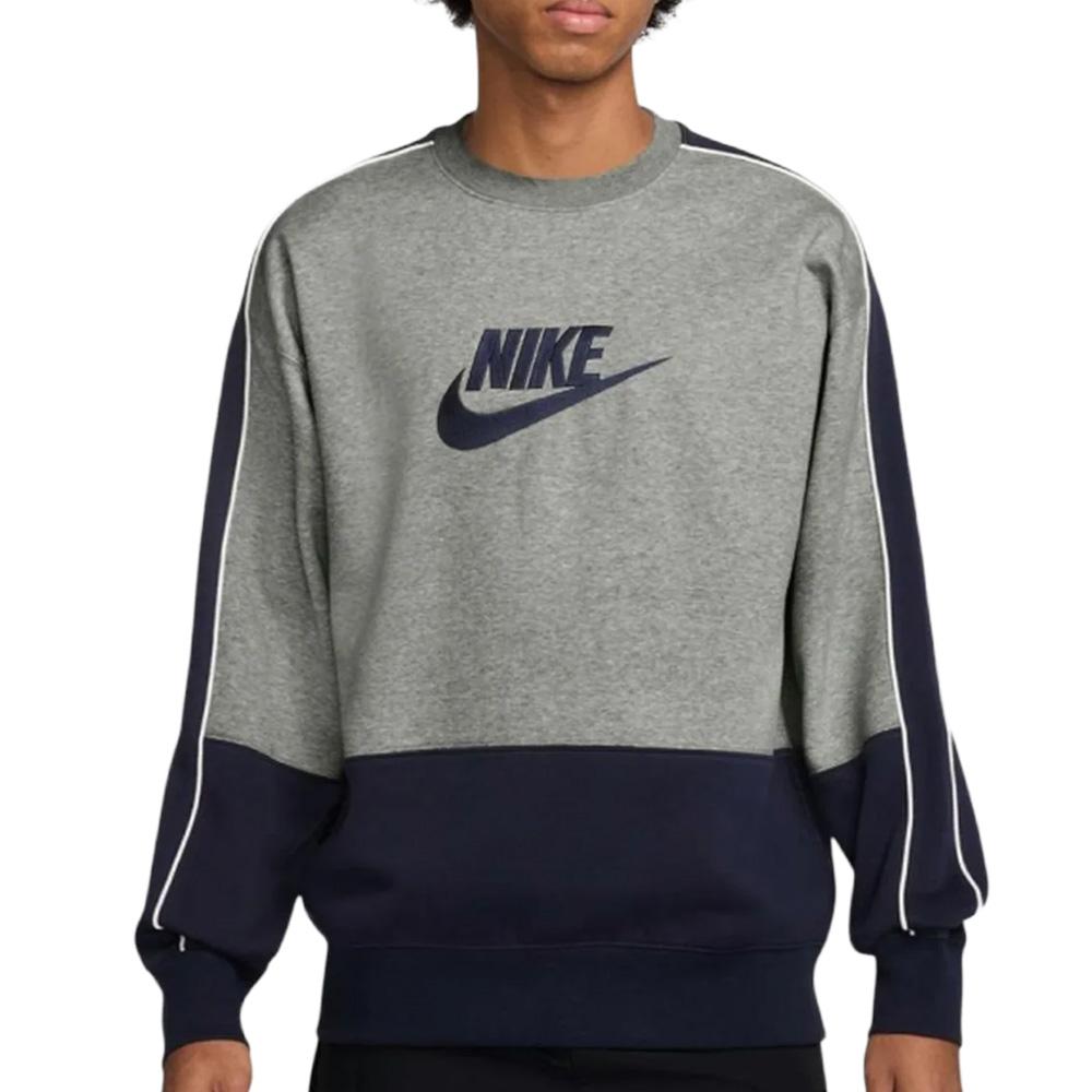Sweatshirt Grau/Marine Männlich Nike Fleece günstig