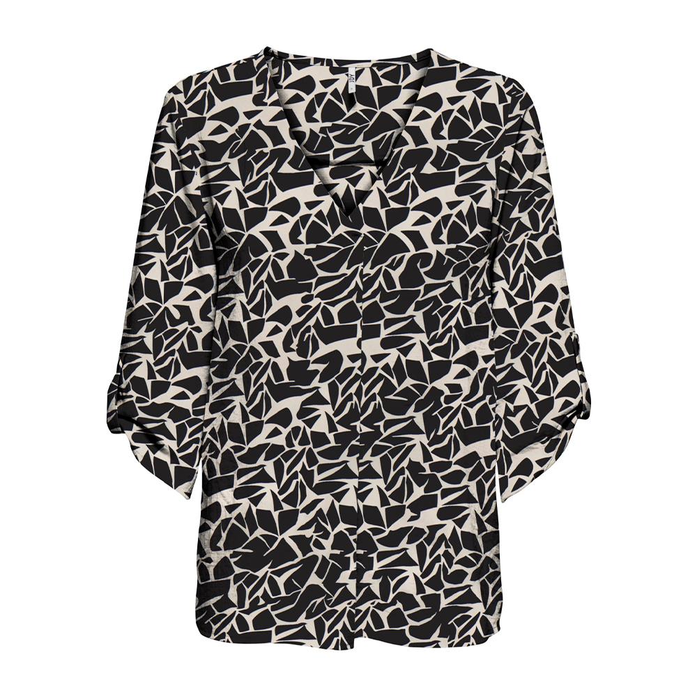 Women's Beige/Black Blouse JDY DIVYA affordable