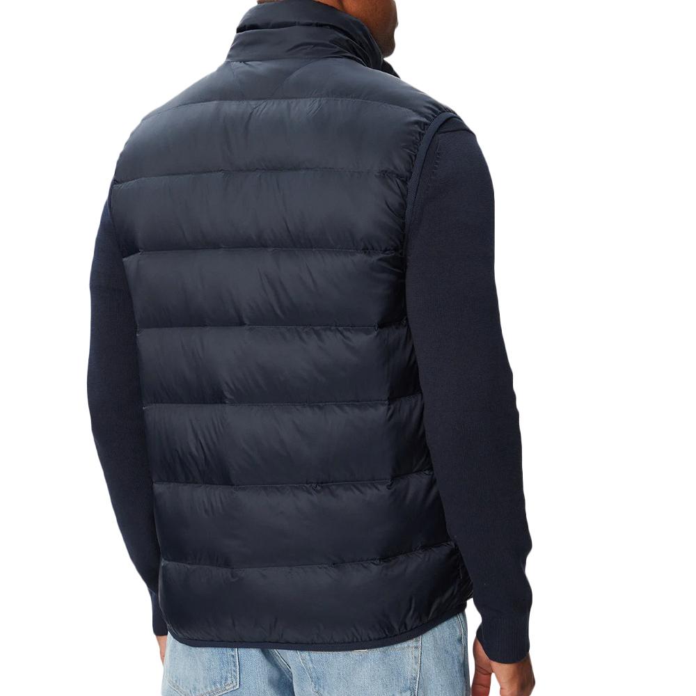 Chaqueta sin mangas azul marino para hombre de Tommy Hilfiger, plegable ver 2