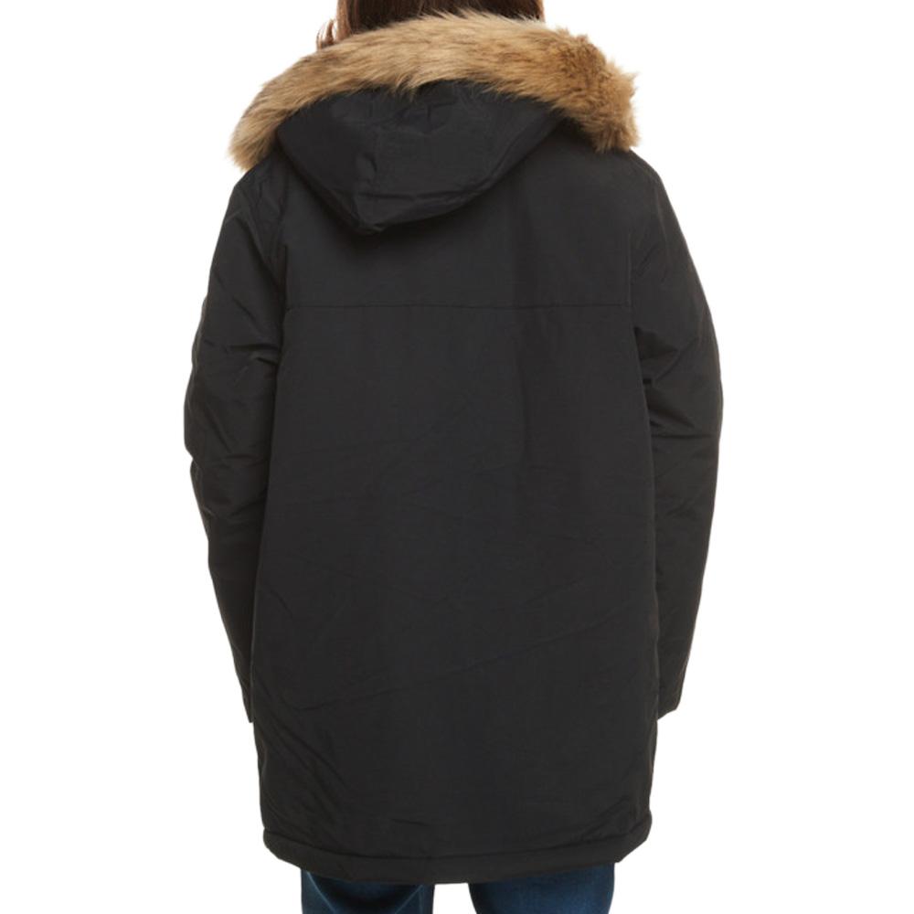 Schwarzer Parka für Jungen von Quiksilver Gum Heavy Ansicht 2