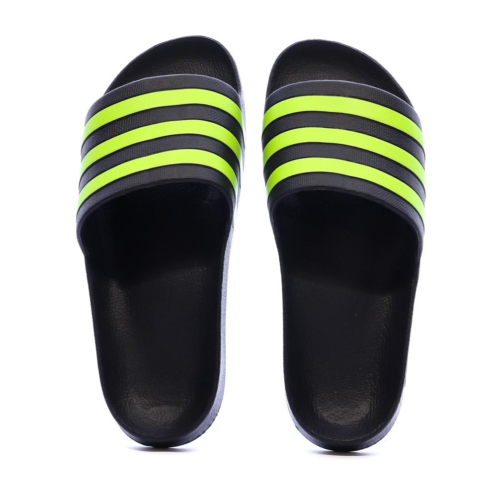 Adidas Adilette Men’s Navy/Neon Green Flip-Flops Photo of the Espace des Marques %store% store - view of %key%