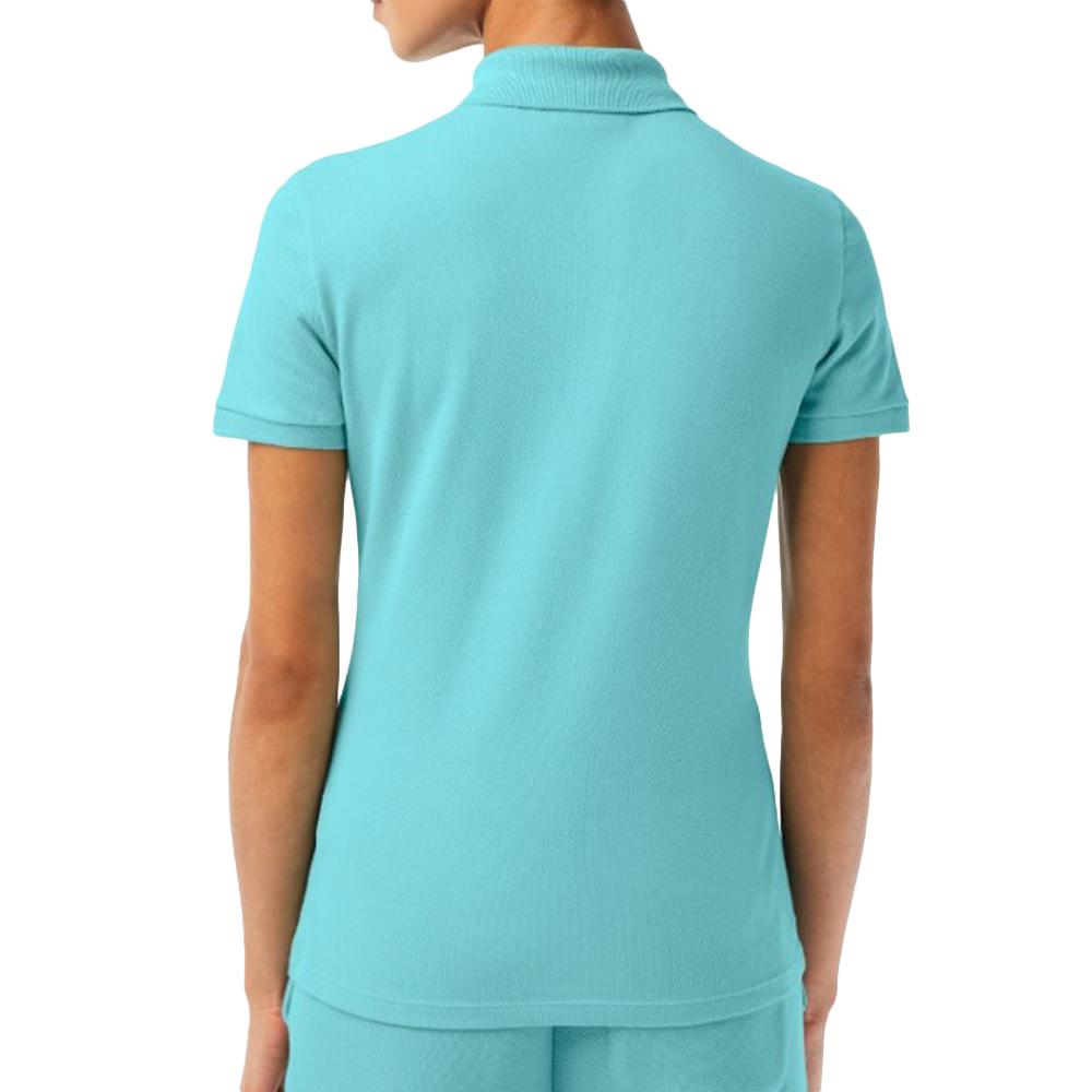 Lacoste Damen-Polohemd in Türkis PF5462-031 Ansicht 2