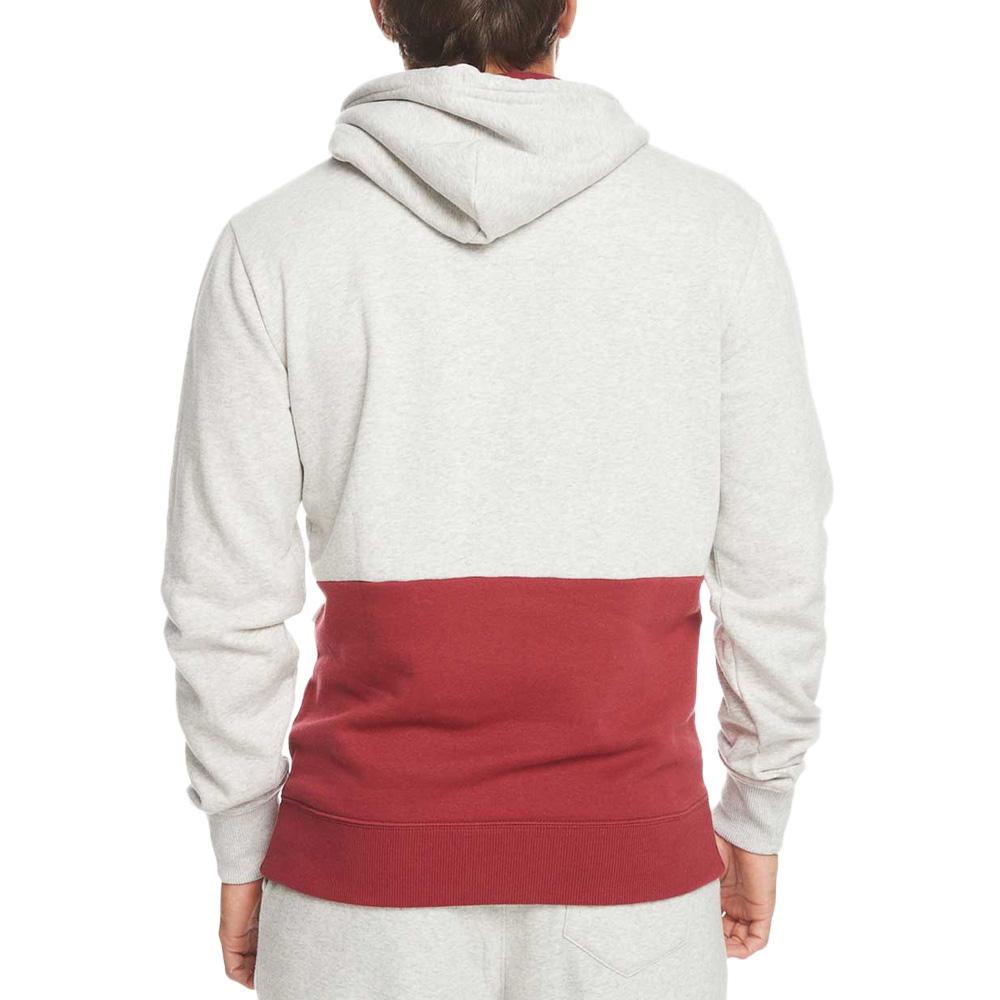 Quiksilver Emboss Men’s Grey/Red Sweatshirt Photo of the Espace des Marques %store% store - view of %key%