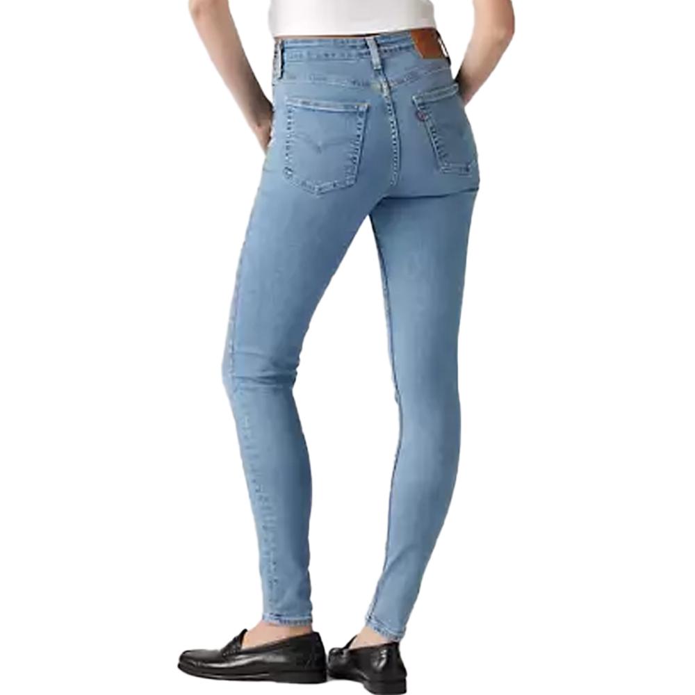 Jean 721 Bleu Femme Levi's High Rise Skinny Light vue 2