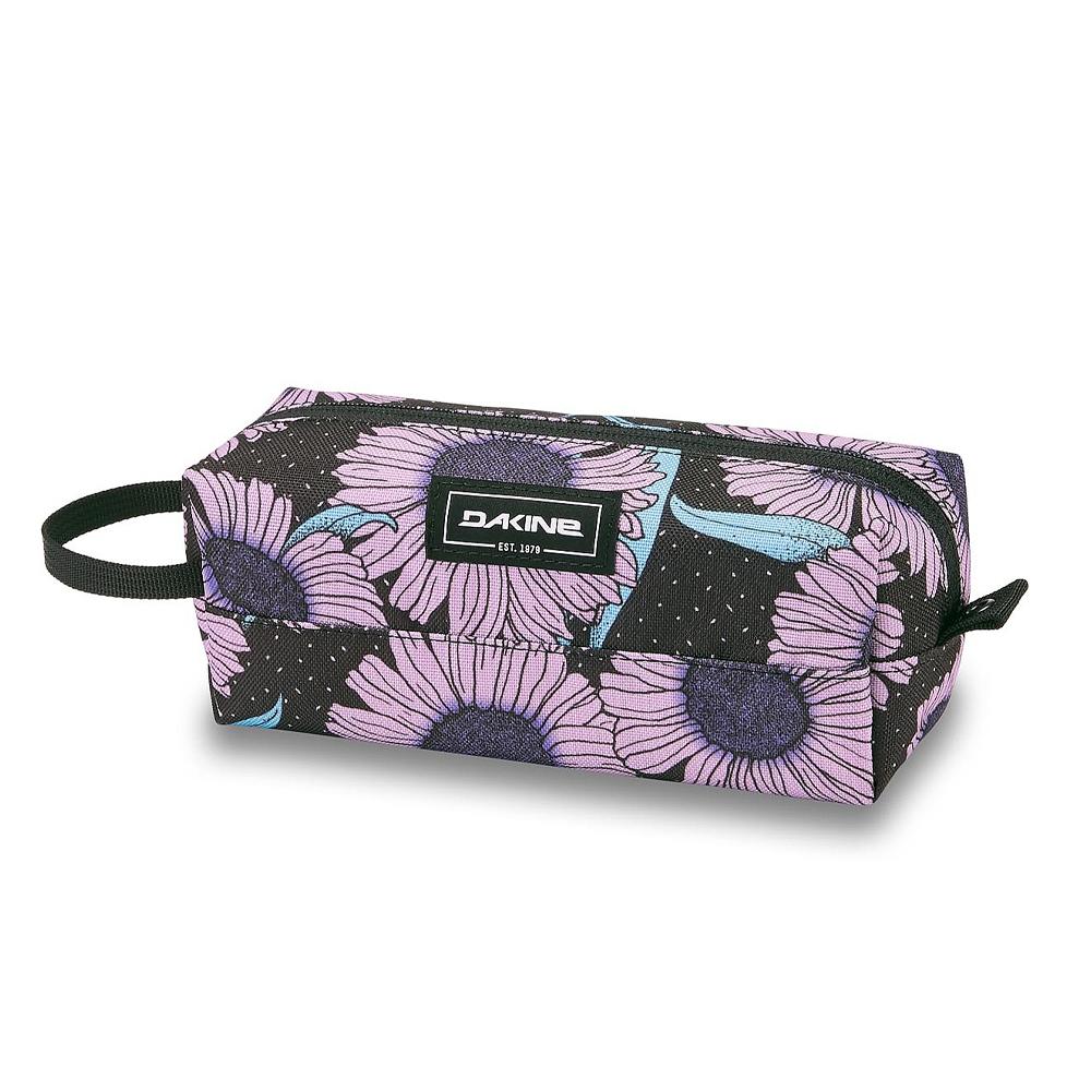 Dakine Nightflower Girls' Black/Purple Patterned Pencil Case affordable