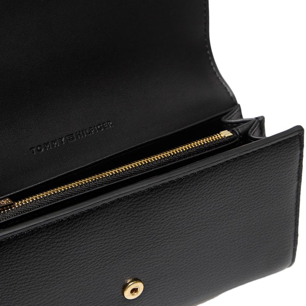 Portefeuille Noir Femme Tommy Hilfiger Flag vue 2