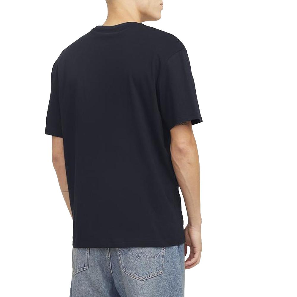 T-Shirt Noir Homme Jack & Jones Bryan vue 2