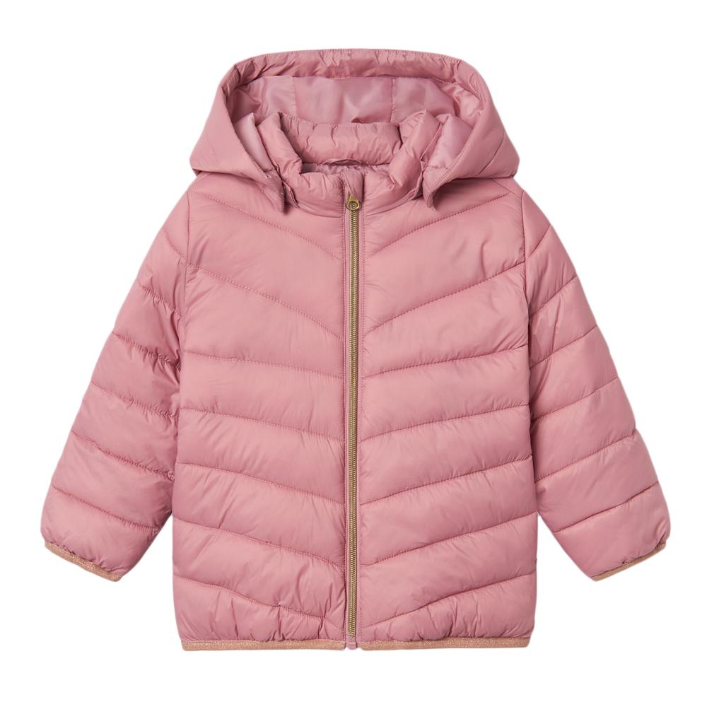 Girl's pink padded jacket Name it Monay MBE affordable