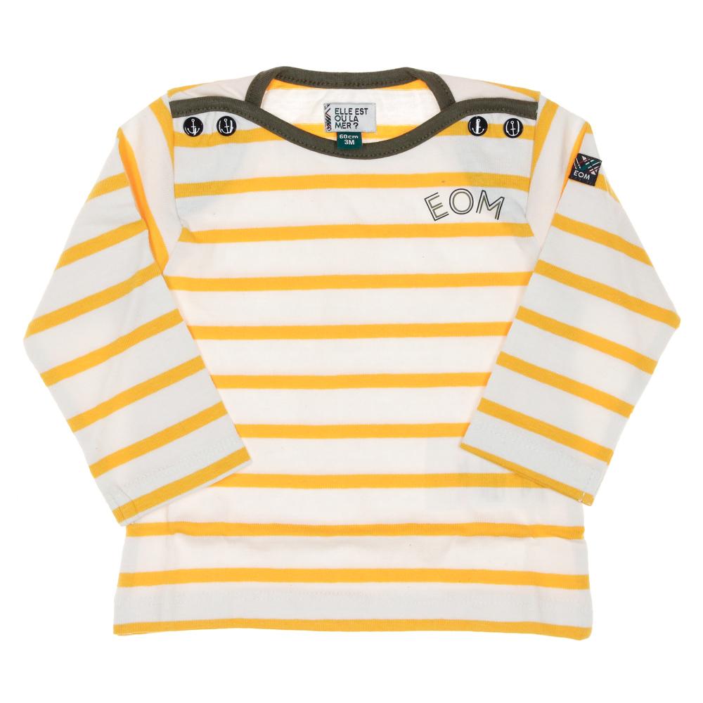 Camiseta EOM Loris Niño Amarillo/Caqui barato