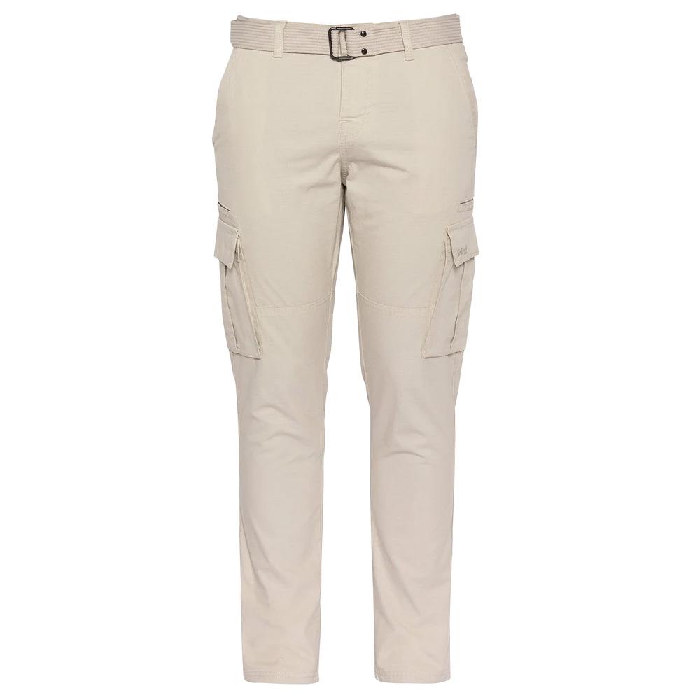 Beigefarbene Herren-Cargohose von Schott TRASSAULT günstig