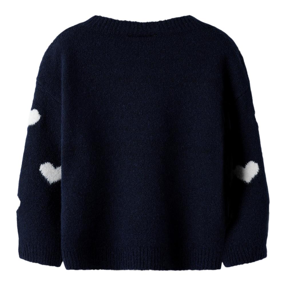 Girl's navy jumper Name it Fona Photo of the Espace des Marques %store% store - view of %key%