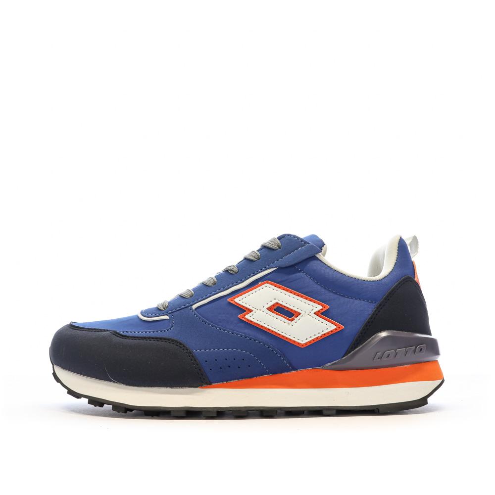 Lotto Twenty 5 Blue/White/Orange Men's Sneakers affordable