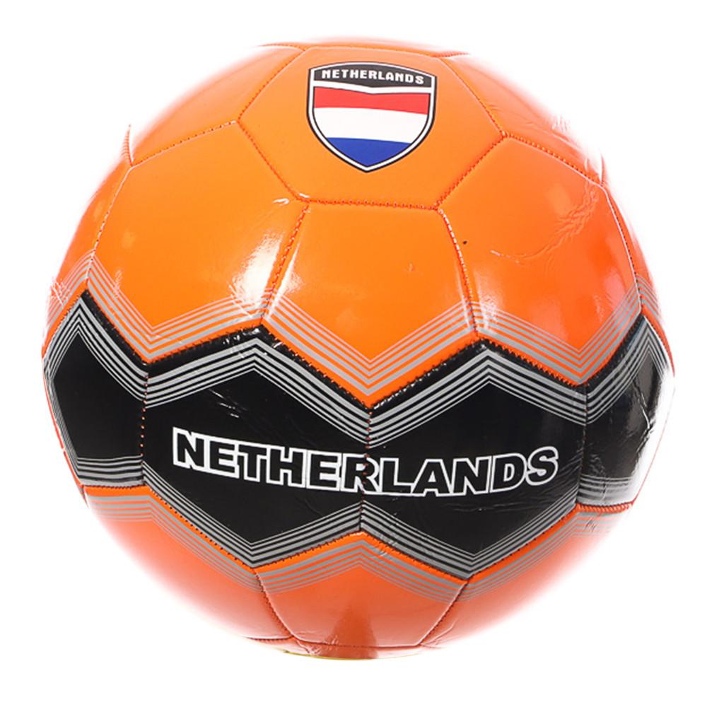 Fußball Schwarz/Orange Sport Zone Holland günstig