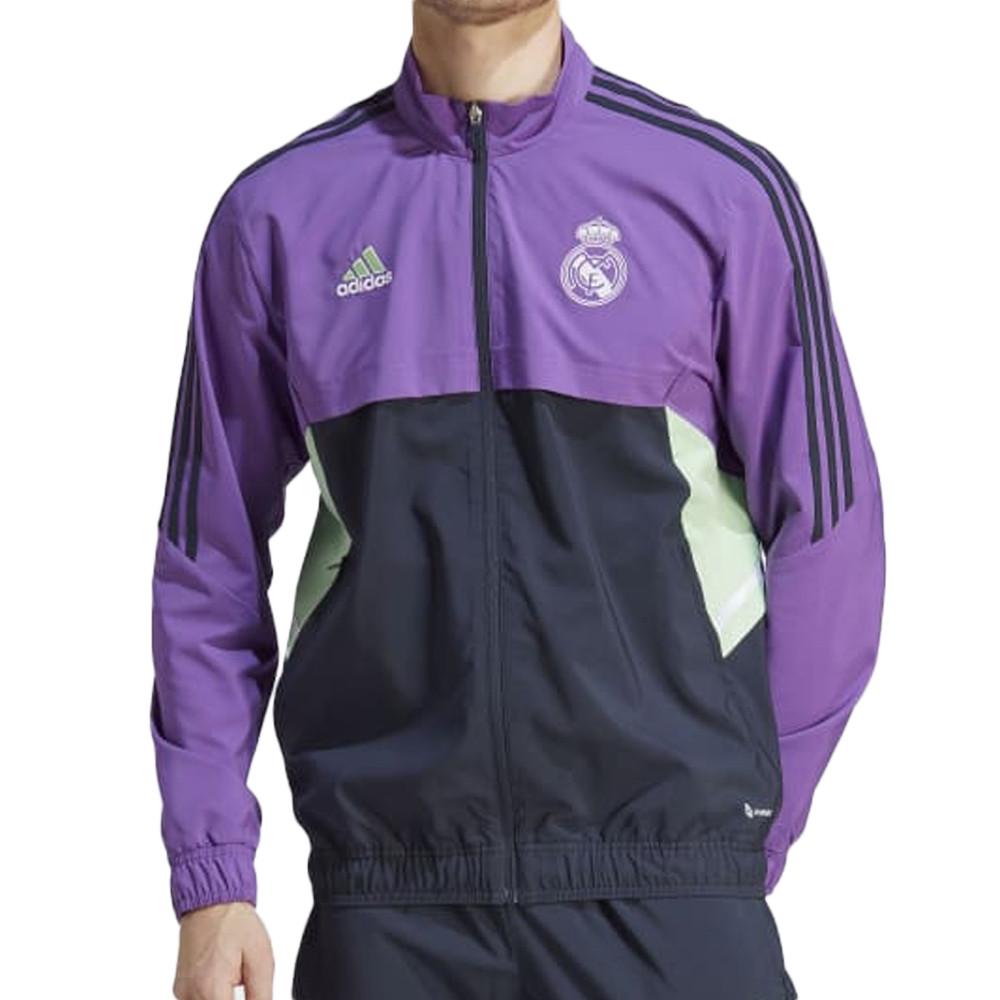 Real Madrid Violette Jacke Herren Adidas 22/23 günstig