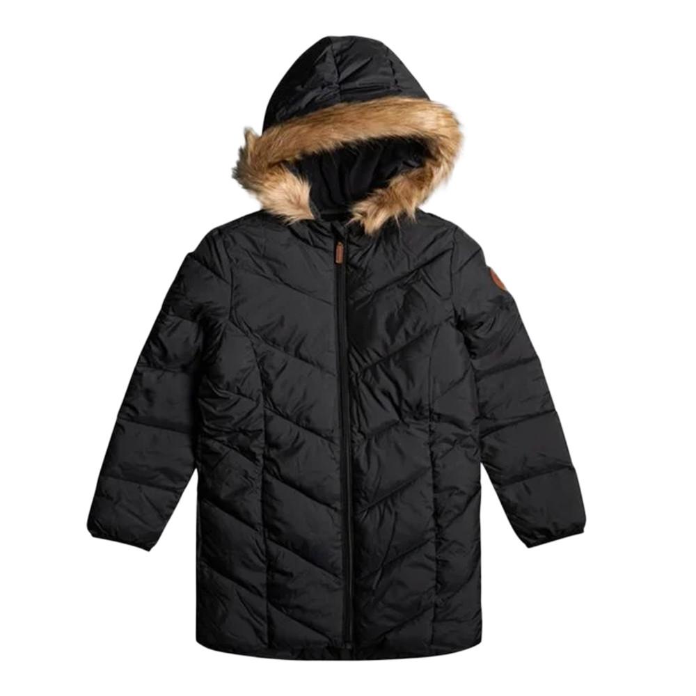 Black Girl's Parka Black Roxy Some Say affordable