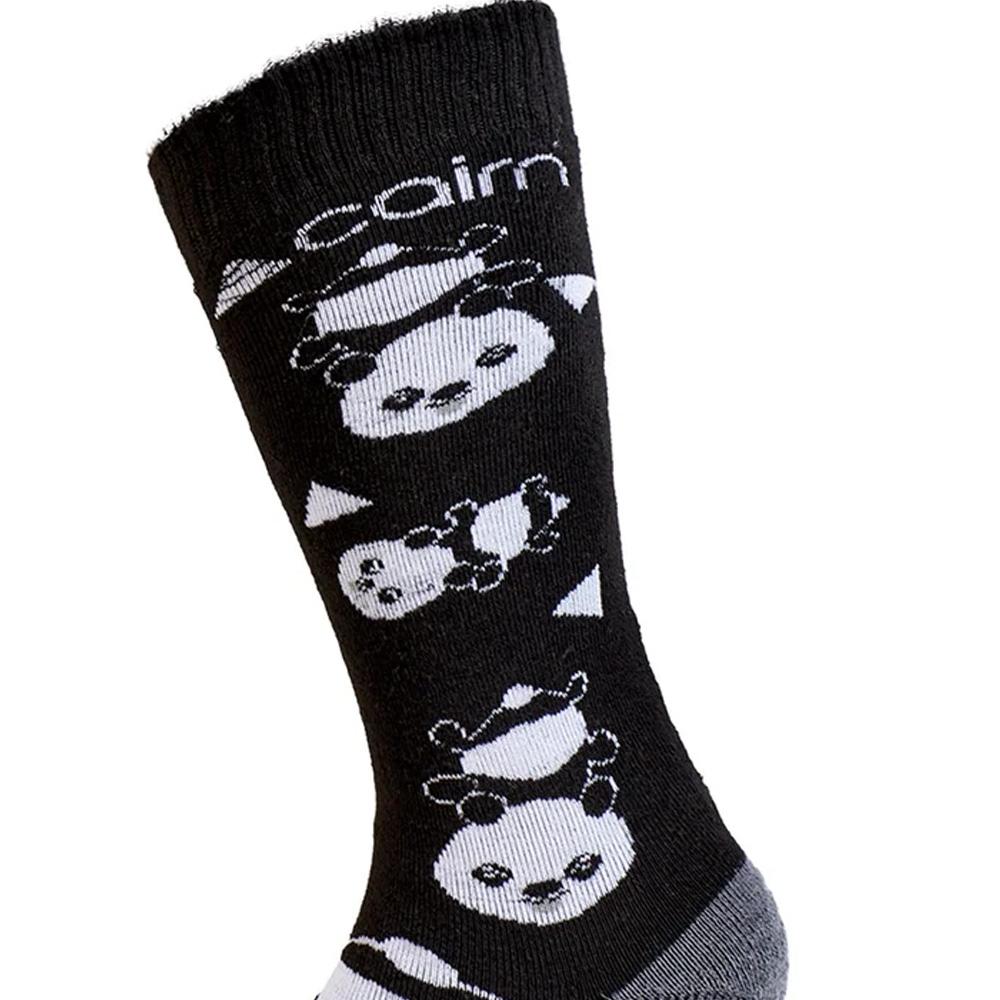 x2 Pares de Calcetines Negros/Blancos Cairn Spirit para Niños ver 2