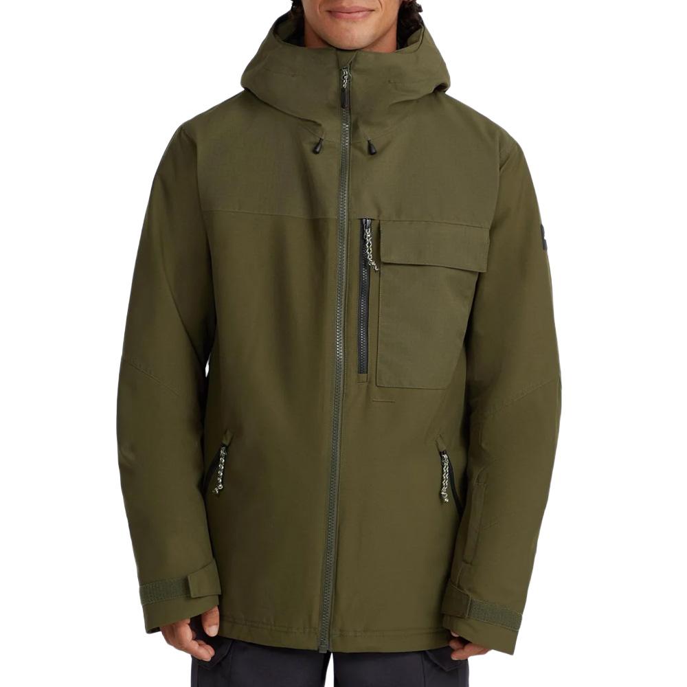Manteau de Ski Kaki Homme O'Neill Utility Hybrid pas cher