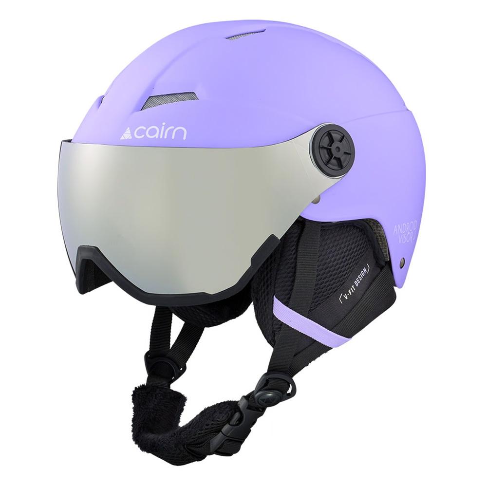 Casque de Ski Mauve Junior Android Viso pas cher