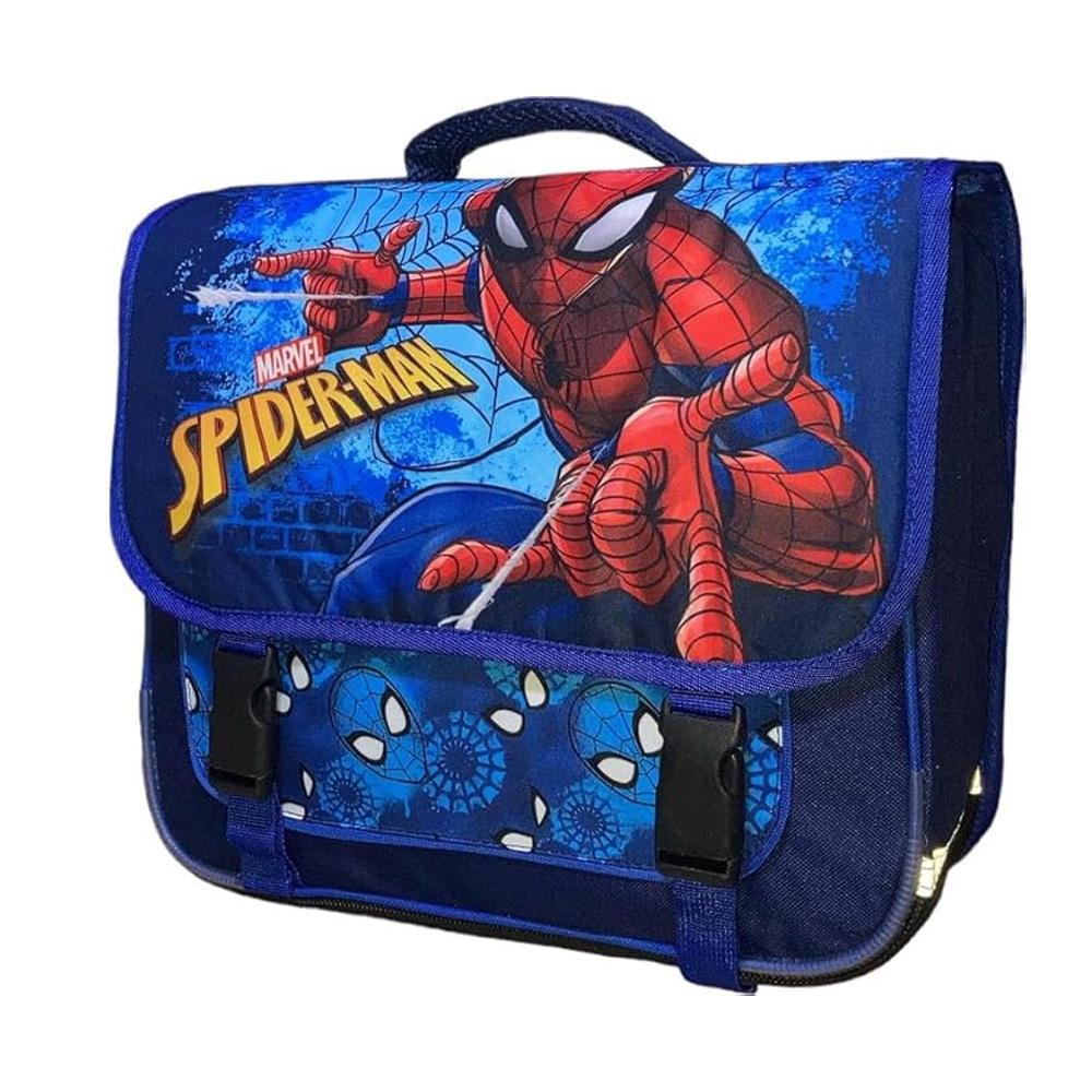 Mochila azul para niño de Spiderman barato