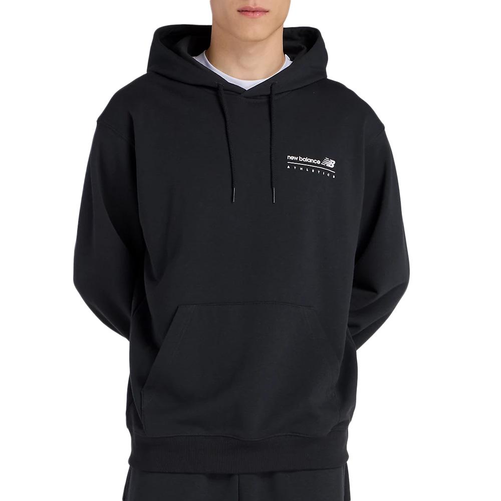 Sweatshirt Schwarz Männlich New Balance Linear günstig