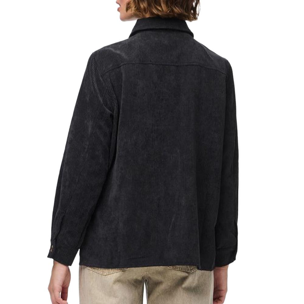Pieces Women’s Black Corduroy Overshirt Photo of the Espace des Marques %store% store - view of %key%