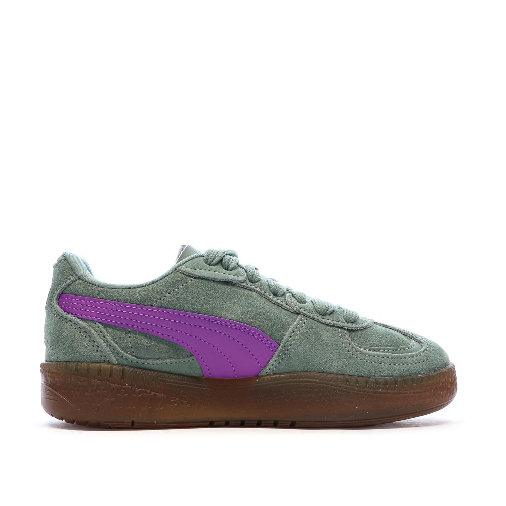Puma Palermo Moda Xtra Gum Women’s Dark Green Trainers Photo of the Espace des Marques %store% store - view of %key%