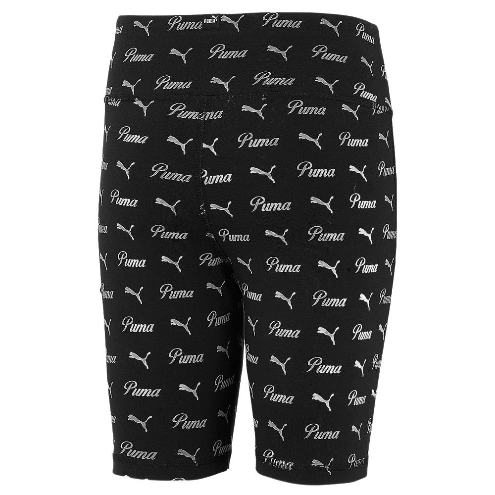 Puma Ess+ Script Girls’ Black Shorts Photo of the Espace des Marques %store% store - view of %key%