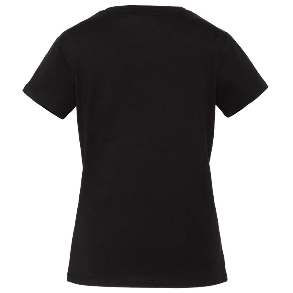 Schwarzes Damen-T-Shirt von Schott TSBRODEDW Ansicht 2