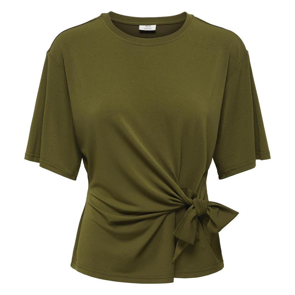 Camiseta verde oliva para mujer JDY Dea Life barato