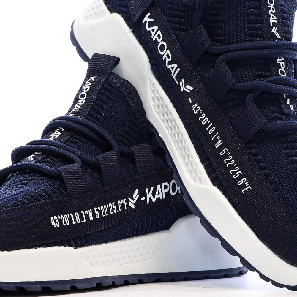 Zapatillas deportivas azul marino para niño Kaporal Dofini ver 7