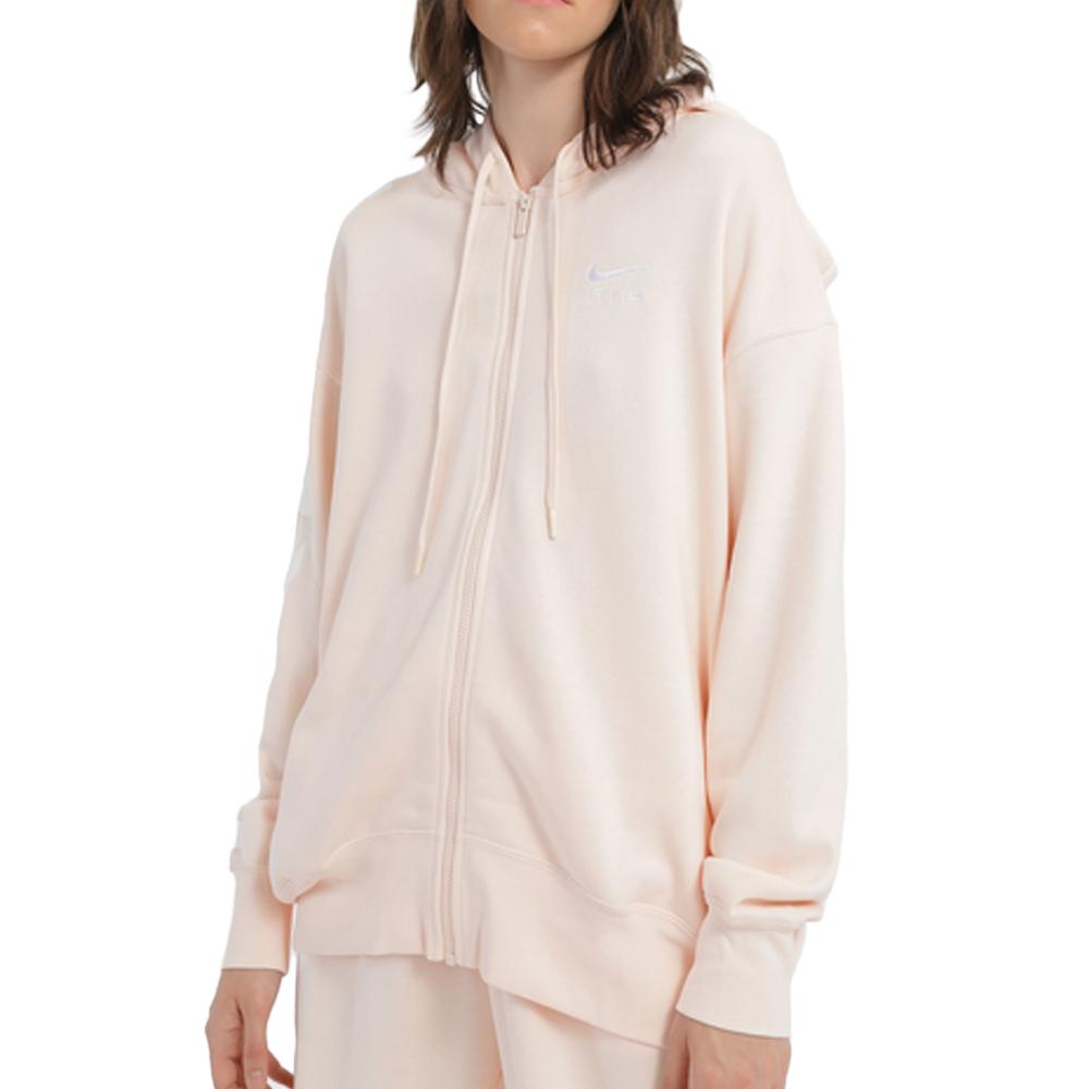Sudadera con Capucha y Cremallera Nike Air Rosa Pálido, Mujer barato