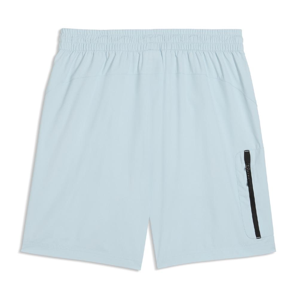 Short Bleu Clair Homme Puma Pumatech vue 2