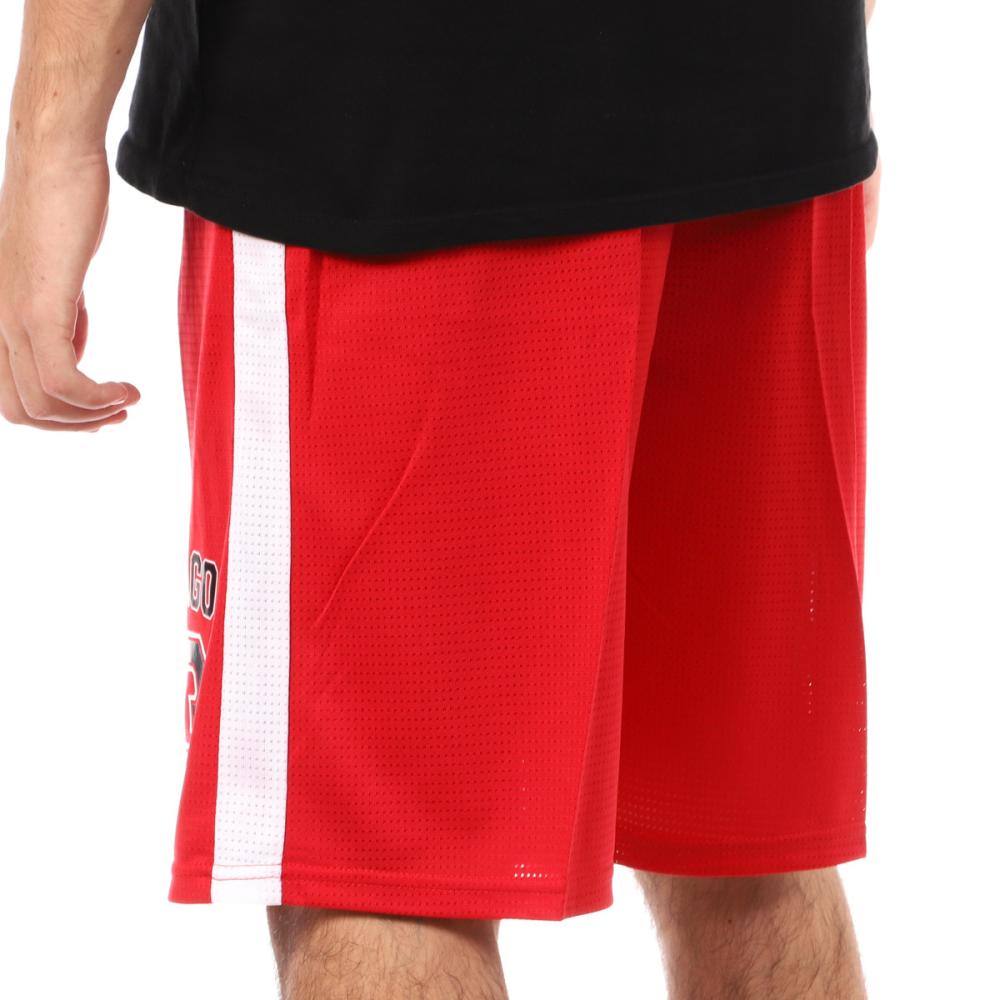 Bermudas de baloncesto rojas para hombre Sport Zone Miami ver 2
