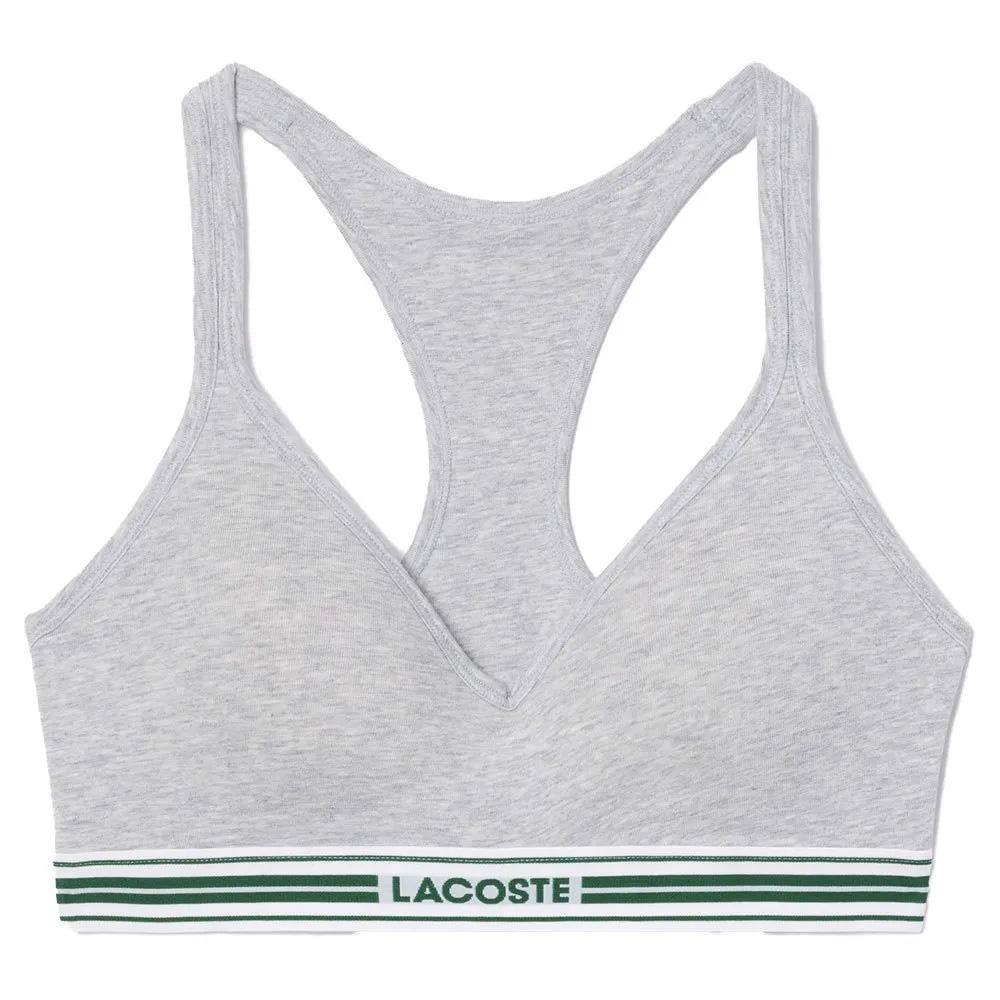 Sujetador gris para mujer Lacoste World barato