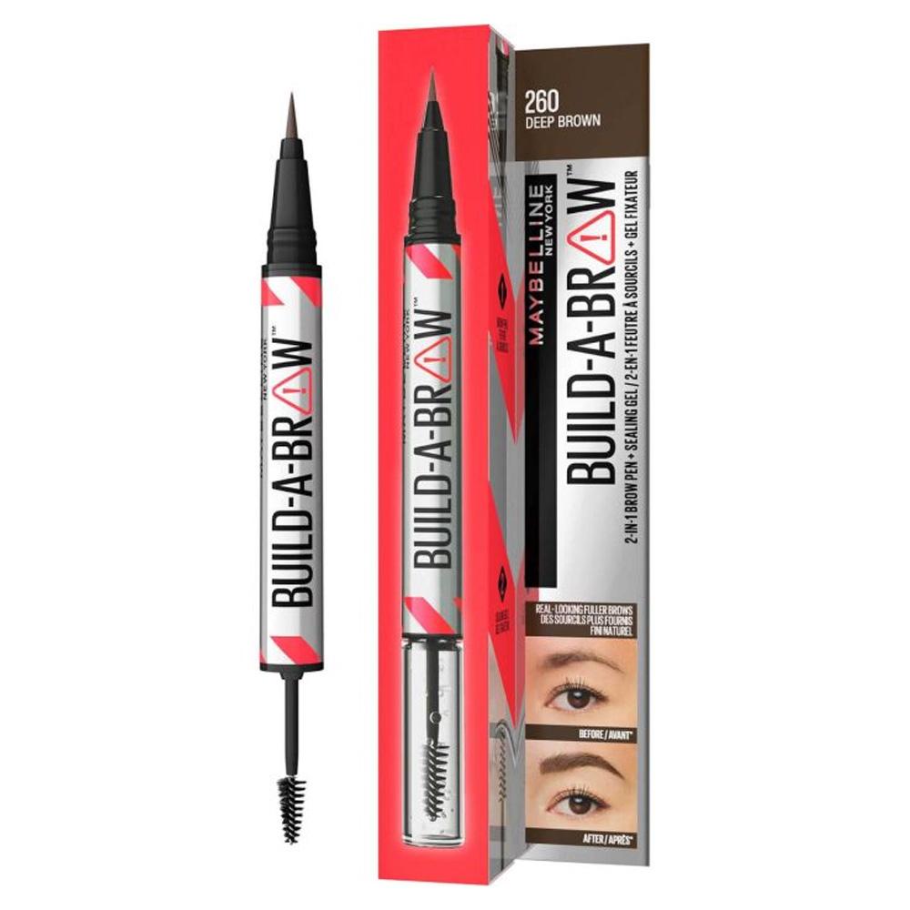 Lápices de cejas Gemey Maybelline 260 Deep Brown barato