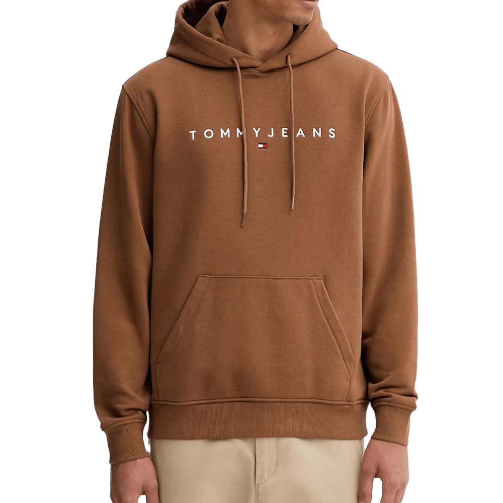 Kapuzensweatshirts Braun Herren Tommy Hilfiger Linear günstig